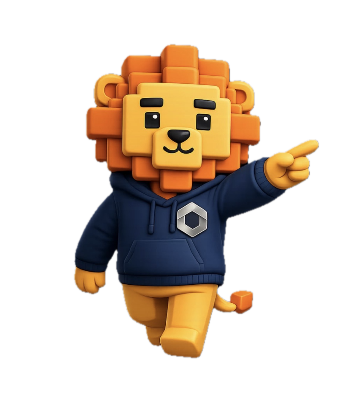 Patriark mascot — the Dutch lion